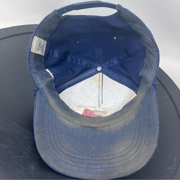 WW II Veteran Corded Snap Back Hat Bangor Maine - Picture 11 of 15